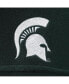 Фото #5 товара Men's Green Michigan State Spartans Flanker III Fleece Team Full-Zip Jacket
