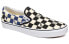 Vans slip-on Big Check Classic 低帮 板鞋 男女同款 白蓝黑 / Кроссовки Vans Slip-On Big Check Classic VN0A4U38WRT