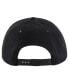 Фото #2 товара 47 Brand Men's Black Chicago Blackhawks Overhand Logo Side Patch Hitch Adjustable Hat