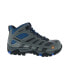 Фото #2 товара Merrell Moab Velocity Mid Waterproof J099431W Mens Gray Wide Work Boots