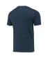 Men's Charcoal, Navy Chicago Bears Meter T-shirt and Shorts Sleep Set