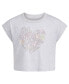 ფოტო #5 პროდუქტის Big Girls Sleeveless Box Heather T-shirt