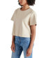 ფოტო #3 პროდუქტის Women's Ezra Faux-Leather Top