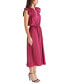 ფოტო #3 პროდუქტის Women's Allegra Split-Neck Cap-Sleeve Dress