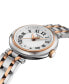 ფოტო #2 პროდუქტის Women's Swiss Bellissima Two-Tone Stainless Steel Bracelet Watch 26mm