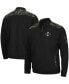 ფოტო #1 პროდუქტის Men's Black Iowa State Cyclones OHT Military-Inspired Appreciation Commo Fleece Quarter-Zip Jacket