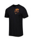 ფოტო #3 პროდუქტის Men's Black Oklahoma State Cowboys Team Practice Performance T-shirt