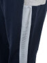 Фото #9 товара мужские брюки спортивные синие зауженные летние трикотажные с лампасами и на резинке джоггеры Bikkembergs Spodnie