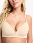 Dorina Fili wireless soft plunge bra in beige Бежевый, EU 75DD - фото #4