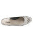 Фото #16 товара Trotters Lucy T1711-033 Womens Gray Narrow Leather Slingback Flats Shoes