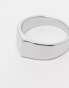 Lost Souls curved band ring in stainless steel