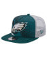 ფოტო #1 პროდუქტის Men's Midnight Green Philadelphia Eagles Court Sport 9Fifty Snapback Hat