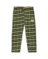 ფოტო #3 პროდუქტის Women's Green Green Bay Packers Plus Size Badge T-shirt and Flannel Pants Sleep Set