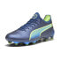 Puma King Ultimate Firm GroundArtificial Ground Soccer Cleats Womens Blue Sneake