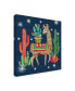 Фото #2 товара Mary Urban Lovely Llamas III Christmas Canvas Art - 27" x 33"