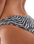 Фото #4 товара New Look scoop brief in zebra print