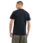 GANT script logo t-shirt in black