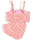 ფოტო #2 პროდუქტის Toddler & Little Girls Cherry Party Swimsuit, 2 Piece Set, Created for Macy's