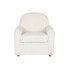 Armchair DKD Home Decor White Polyester Wood 79 x 72 x 86 cm