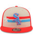 ფოტო #2 პროდუქტის Men's Tan/Coral Chicago White Sox 2024 MLB All-Star Game 9FIFTY Snapback Hat