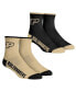 Youth Boys and Girls Socks Purdue Boilermakers Core Team 2-Pack Quarter Length Sock Set