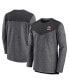 ფოტო #1 პროდუქტის Men's Charcoal San Francisco 49ers Sideline Lockup Performance Quarter-zip Jacket