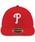 Фото #2 товара Men's Philadelphia Phillies Authentic Collection On-Field Low Profile Game 59FIFTY Fitted Hat