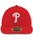 ფოტო #2 პროდუქტის Men's Philadelphia Phillies Authentic Collection On-Field Low Profile Game 59FIFTY Fitted Hat