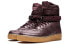 Nike Air Force 1 High "Deep Burgundy" 拼接休闲 高帮 板鞋 男款 红棕 / Кроссовки Nike Air Force 864024-600