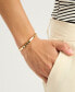 Gold Crystal Belt Bangle Bracelet