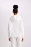 Kadın Sweatshirt Beyaz B4599ax/wt80