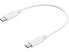 SANDBERG USB-C Charge Cable 0.2m - 0.2 m - USB C - USB C - White
