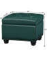 Фото #19 товара 24" Faux Leather 5th Avenue Storage Ottoman