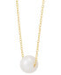 ფოტო #3 პროდუქტის Cultured Freshwater Pearl (8mm) Solitaire 18" Pendant Necklace, Created for Macy's