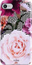 Фото #1 товара Чехол для смартфона Puro Puro Glam Geo Flowers (розовые пионы)
