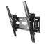 B-TECH Universal Flat Screen Wall Mount with Tilt - 99.1 cm (39") - 139.7 cm (55") - 50 kg - 400 x 400 mm - -15 - 15° - Black