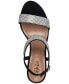 Фото #4 товара Women's Bonitaa Embellished Ankle-Strap Slingback Dress Sandals, Created for Macy's