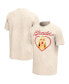 Фото #2 товара Men's Tan Blondie Heart Washed Graphic T-shirt