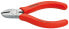 KNIPEX 70 11 110 - Diagonal-cutting pliers - Chromium-vanadium steel - Plastic - Red - 11 cm - 91 g