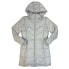 Calvin Klein Women's Long Water Resistant Removable Hooded Puffer Jacket