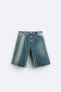 Baggy-fit bermuda jorts