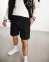 Фото #1 товара Pull&Bear utility cargo short in black