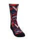 Youth Boys and Girls Socks Virginia Cavaliers Allover Logo and Paint Crew Socks