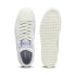 Фото #12 товара Puma Clyde Q3 Rhuigi 39330501 Mens White Leather Lifestyle Sneakers Shoes