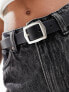 Levi's Lux leather belt in black with buckle