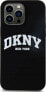 Фото #3 товара DKNY DKNY Liquid Silicone White Printed Logo MagSafe - Etui iPhone 13 Pro Max (czarny)