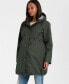 Women's Khaki 4 in 1 Maternity and Babywearing Parka