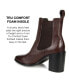 ფოტო #8 პროდუქტის Women's Rowann Block Heel Chelsea Booties