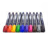 Tombow WS-BH-10P - Fine/Medium - 10 colours - Black,Blue,Green,Grey,Orange,Pink,Yellow - Bullet tip & Brush tip - Multicolor - Round