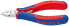 KNIPEX 77 32 115 - Diagonal-cutting pliers - Steel - Plastic - Blue/Red - 11.5 cm - 80 g